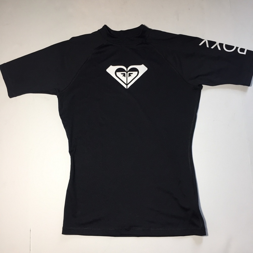 ROXY black surf women’s board shirt L